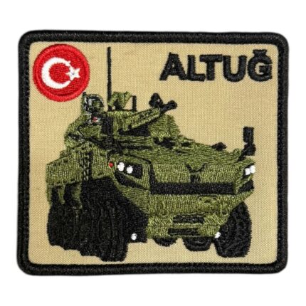 altug 8x8 zirhli arac nakis pec patch