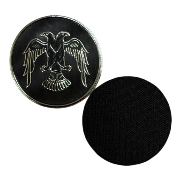 double headed eagle pvc patch velcro