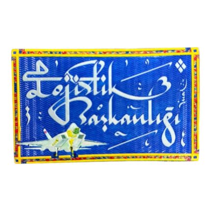 lojistik baskanligi designed patch