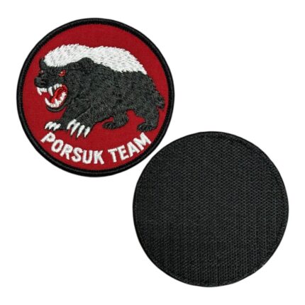 badger team embroidery patch velcro