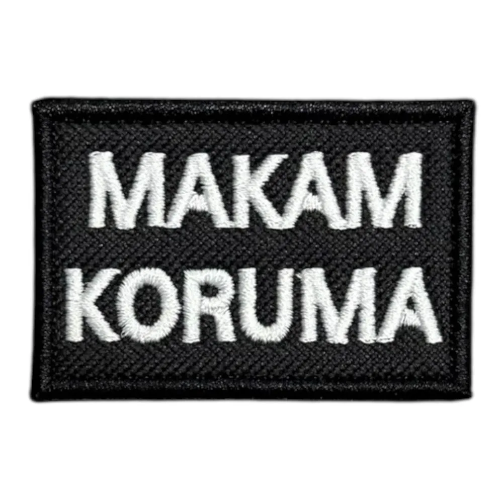 siyah-zemin-makam-koruma-patch-pec-6x4-cm siyah zemin makam koruma patch pec 6x4 cm