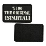 the original ispartali written patch velcro