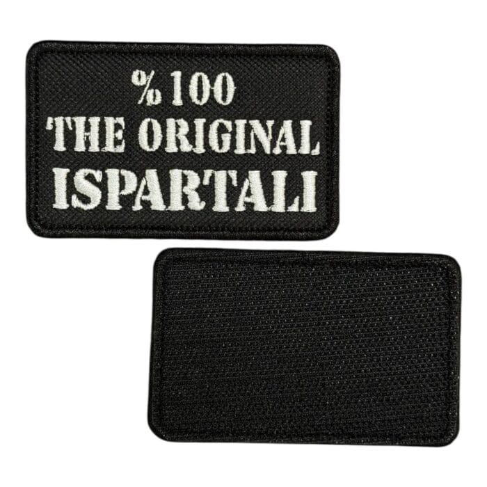the original ispartali yazili nakis pec patch cirtli