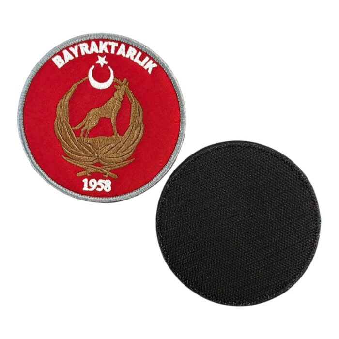 tmt bayraktarlik flag patch velcro