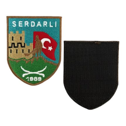 tmt serdarli flag patch velcro
