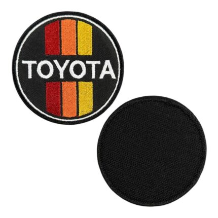 toyota retro nostalgic patch velcro
