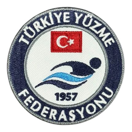 turkiye yuzme federasyonu embroidery patch