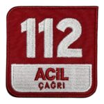 112 acil cagri nakis patch pec