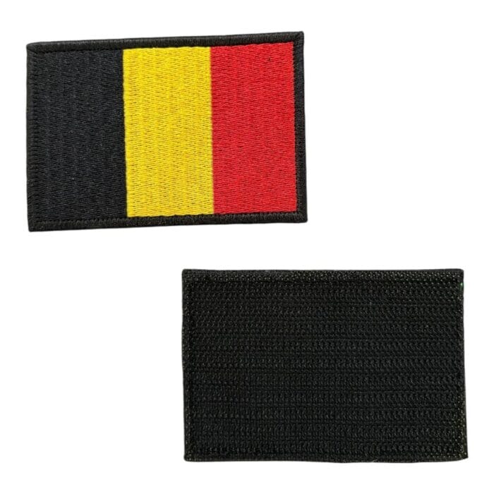 belcika bayragi nakis patch pec cirtli