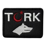 bozkurt ve ay yildizli turk patch pec