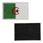 cezayir bayragi nakis patch pec cirtli