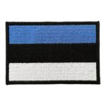 estonya bayragi nakis patch pec