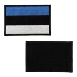 estonya bayragi nakis patch pec cirtli