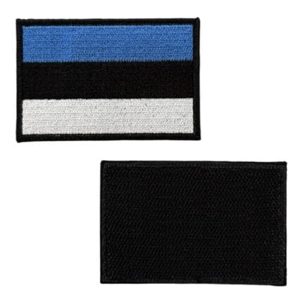 estonia flag embroidery patch velcro