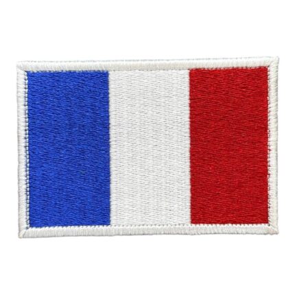 france flag embroidery patch