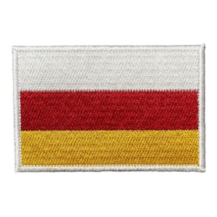 south ossetia flag embroidery patch