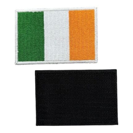 ireland flag embroidery patch velcro