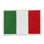italya bayragi nakis patch pec