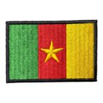 kamerun bayragi nakis patch pec