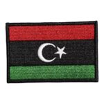 libya bayragi nakis patch pec