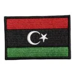 libya flag embroidery patch
