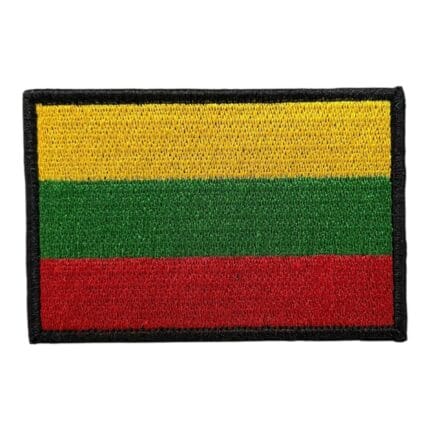 lithuanian flag embroidery patch