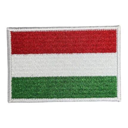 hungary flag embroidery patch