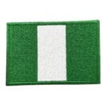 nigeria flag embroidery patch