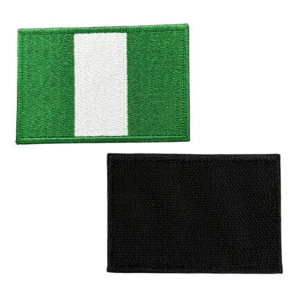 nigeria flag embroidery patch velcro