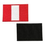 peru flag embroidery patch velcro