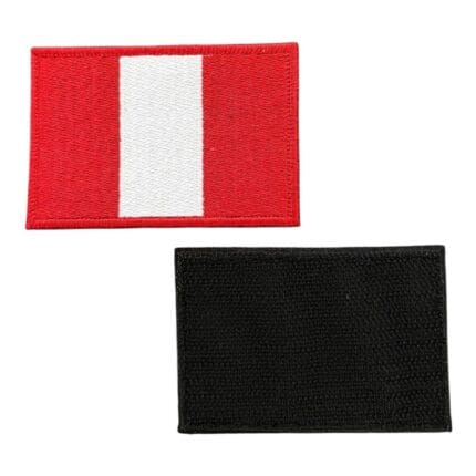 peru flag embroidery patch velcro