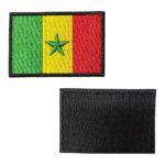 senegal bayragi nakis patch pec cirtli