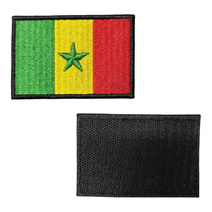 senegal bayragi nakis patch pec cirtli