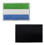 sierra leone bayragi nakis patch pec cirtli