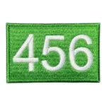 squid game 456 numarali oyuncu patch pec