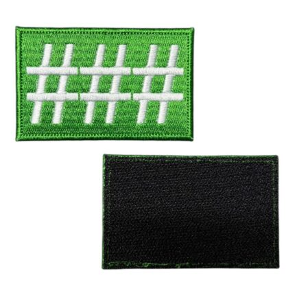 squid game watcher system symbol patch velcro