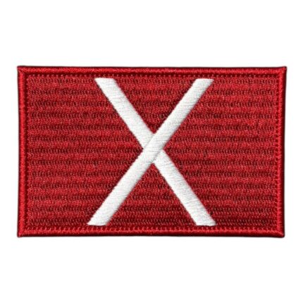 squid game x oylama butonu patch pec