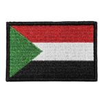 sudan bayragi nakis patch pec