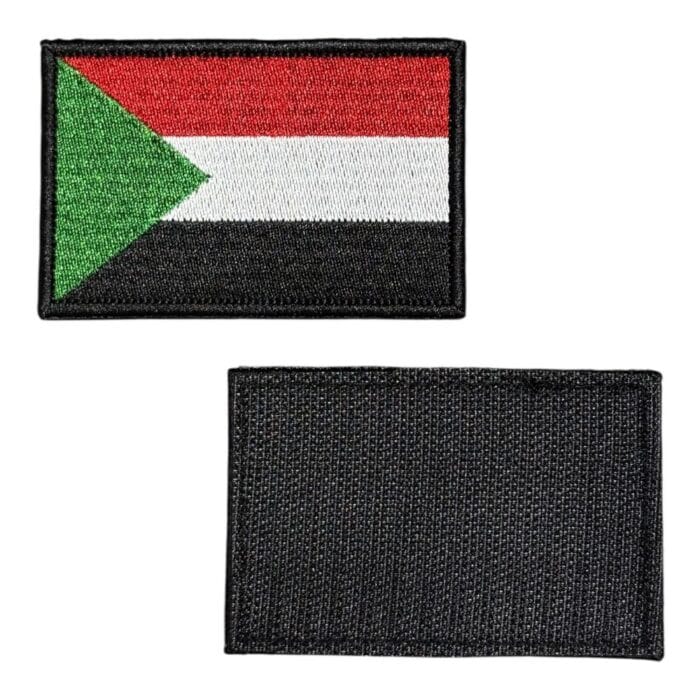 sudan bayragi nakis patch pec cirtli