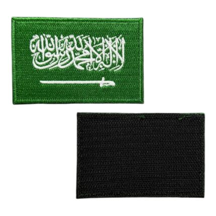 saudi arabia flag embroidery patch velcro