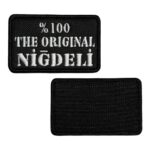 the original nigdeli yazili nakis pec patch cirtli