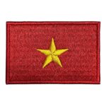 vietnam bayragi nakis patch pec