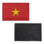 vietnam bayragi nakis patch pec cirtli