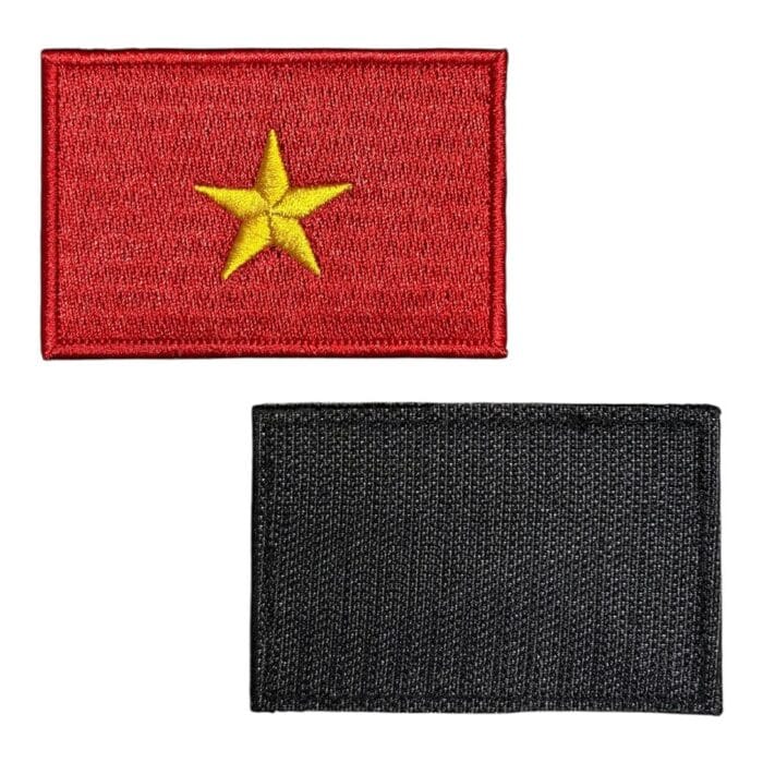 vietnam bayragi nakis patch pec cirtli