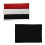 yemen bayragi nakis patch pec cirtli