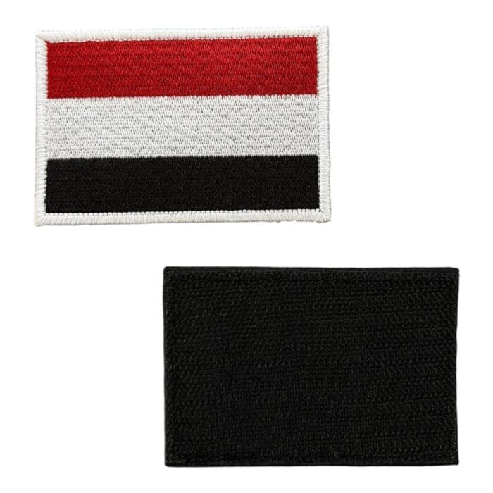 yemen bayragi nakis patch pec cirtli