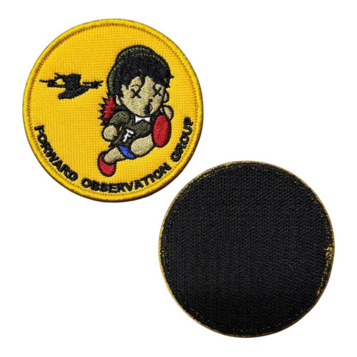 forward observations group run drone patch velcro