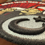 hazir ol cenge hilal yildizli yeniceri patch velcro 3d