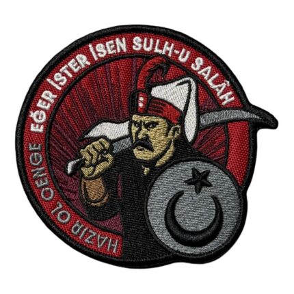 hazir ol cenge hilal yildizli yeniceri patch