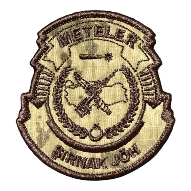 meteler sirnak joh pec nakis patch